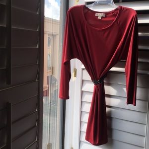 Red Michael Kors dress